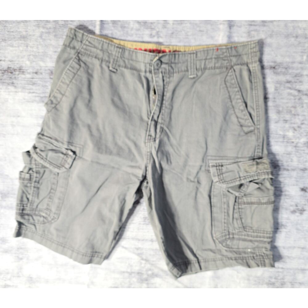 Union Bay Cargo Shorts 36 Grey A0039
